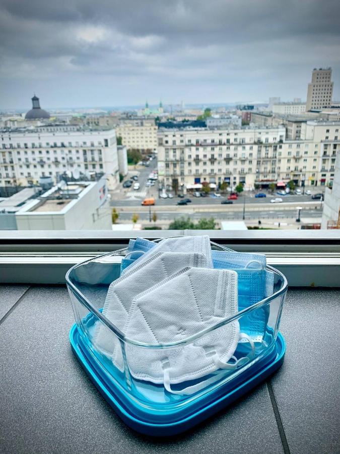Gold 2 King Size Bed, Metro X2 Free Wifi, 50'Tv Netflix, Hbo, Appletv+ Lägenhet Warszawa Exteriör bild